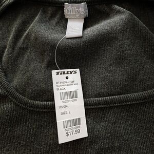 Tilly's Charcoal Crewneck Sweater for Woman